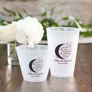 Vasos Personalizados Esmerilados para Fiestas, Hogar, Playa, Barbacoa - Product Image 3