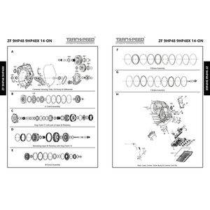 Catálogo <span class=keywords><strong>de</strong></span> Piezas <span class=keywords><strong>de</strong></span> Transmisión Automática ATX TRANSPEED, <span class=keywords><strong>Manual</strong></span> <span class=keywords><strong>de</strong></span> Desmontaje y Reparación Práctica - Product Image 4