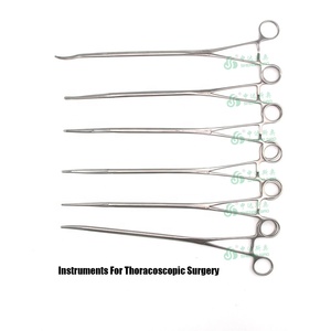 Gebogen <span class=keywords><strong>Dissector</strong></span> Tang Herbruikbare Thoracoscopy Instrumenten Gebogen Ontleden Tang - Product Image 6