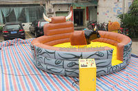 Machine de taureau gonflable commerciale Aoqile, vitesse réglable pour adultes et adolescents, activités de plein air pour les événements