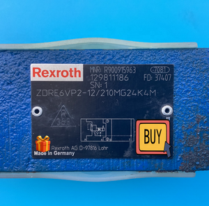 วาล์วควบคุมแรงดัน Rexroth รุ่น Original R900915963 ZDRE6VP2-1X/210MG24K4M พอร์ต NG6 แรงดัน 24VDC 315 บาร์ แบบปรับสัดส่วน มีสินค้าในสต็อก - Product Image 1