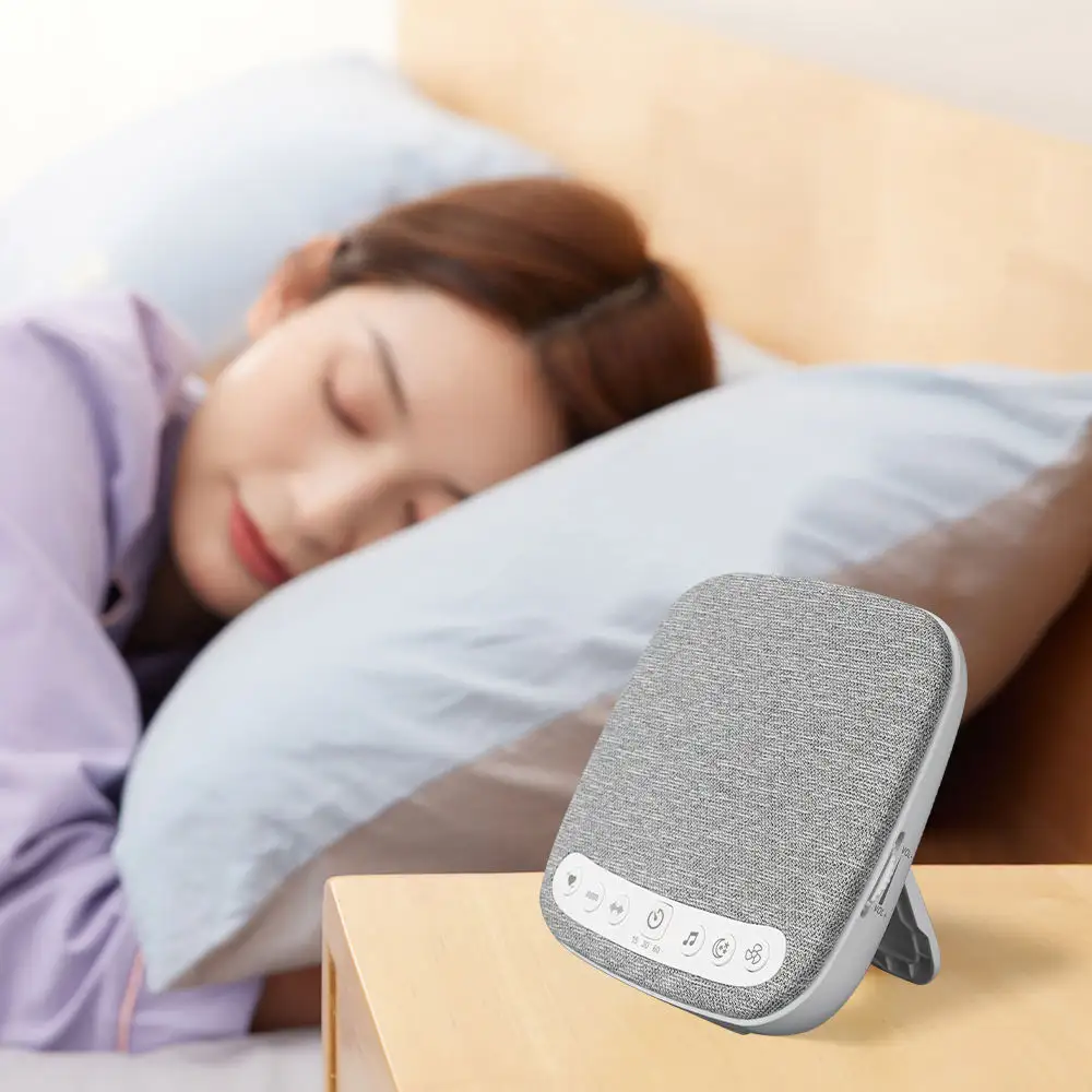 Portable White Noise Outdoor Speaker for Adult Sleeping heartbeat white noise baby light Sound Machine