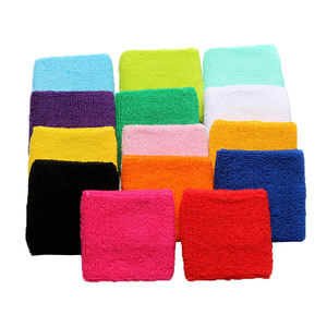 Muñequeras deportivas de tenis de primera calidad al por mayor muñequeras de algodón bordadas personalizadas con logotipo - Product Image 3