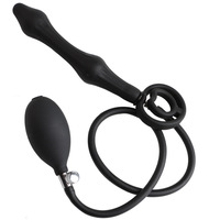 Billes anales gonflables, plug anal extensible, énorme dildo, dilatateur anal, boules métalliques, masseur de prostate
