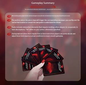 بطاقات شاكي المرحة للعب التفاعلي متعدد اللاعبين مع عقوبات وتدريب وقيود للاستخدام المنزلي - إصدار ما قبل الإنتاج - Product Image 2