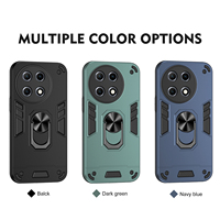 Étui de protection double couche magnétique pour voiture avec support pour téléphone portable Itel S23/S23+ / S23 Plus S24 S25 Ultra A80 RS4