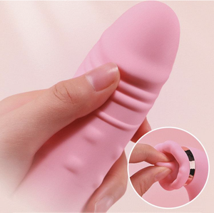 TADE Kabelloser Weicher Wasserdichter Persönlicher G-Punkt Rabbit Vibrator Sportmassagegerät 12x Multi-Geschwindigkeit Energieeffizient Leise Aufladbar - Product Image 3