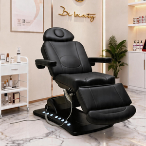 Electricre Beauty Waxing - Lit de soin pour cils et esthétique, réglable, ergonomique, avec revêtement en tissu, économique, rose - Product Image 1