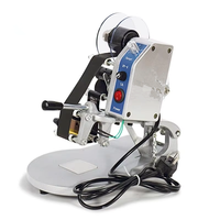 Machine de codage manuelle à ruban thermique directe DY-8 pour étiquettes sensibles moyennes, machine d'impression de date et de code sur acier, fabriquée en Chine