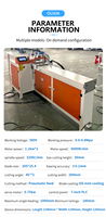 Machine de découpe de profilés en aluminium Ouxin pour véranda, scie à rainurer en queue d'aronde, fonction de positionnement infrarouge et de biseautage, multifonctionnelle