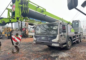 Zoomlion รถเครนรถบรรทุกเคลื่อนที่ขนาด25ตันกำลังการผลิต130ตันสภาพการใช้งานที่มีส่วนประกอบหลักปั๊มเครื่องยนต์แบริ่งมอเตอร์เกียร์ - Product Image 4