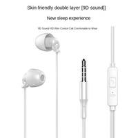 En stock 3.5 Type-C In-Ear Casque filaire avec Mai Talk Réduction du bruit Bouchon d'oreille de sommeil Écouteurs de musique