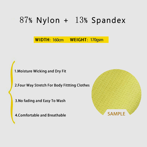 87% Nylon 13% Spandex transpirable deportes campeón baloncesto Jersey fútbol Jacquard tela para camiseta - Product Image 2