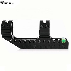 Heavy Duty Tactical 25.4mm and 30mm Dual Ring Cantilever <strong>Scope</strong> Mount Bubble Level Hunting Accessories - Product Image 2