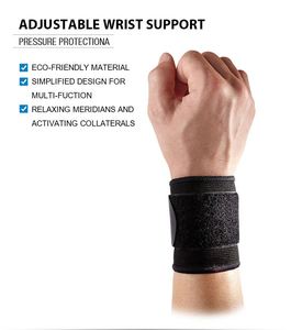 สายรัดข้อมือแบบยืดหยุ่นเสริมแรงสำหรับยกน้ำหนัก ออกกำลังกาย ทนทานพิเศษ ลดราคา - Product Image 4