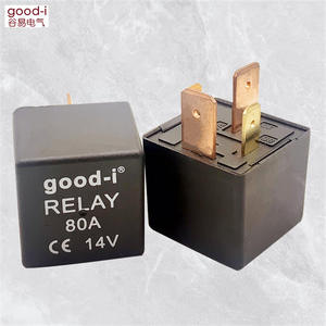 80A Four-Pin Automotive Relay for Audi 12V/14V/24V Large Small Pins Normally Open Headlight <b>Fan</b> <b>Air</b> <b>Conditioner</b> Power Switch - Product Image 2