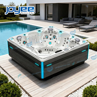 JOYEE Vente chaude Jacuzzi de luxe Spa extérieur OEM Meilleur fournisseur chinois Jacuzzis de jardin Moderne Top-vente Bain à remous