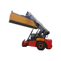 Xinghao Port Machinery Chariot élévateur diesel 45 tonnes Contenair Reach Stacker avec moteur à courant continu pour le chargement et le levage de conteneurs de 40 pieds