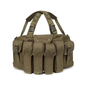 Chaleco Táctico de Poliéster para Exteriores, Arnés Molle, Bolsa para Cargadores, Chaleco Táctico - Product Image 1