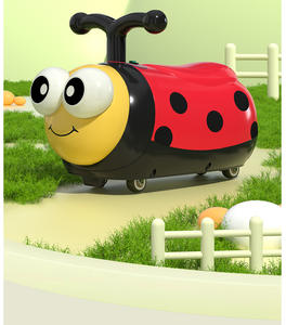 Nieuwe Schattige Cartoon Kid 'S Vierwielige Pinda Auto Met Muziekverlichting 1-5 Jaar Oud Plastic Scooter Peuter Stille Wiel - Product Image 6