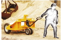 Transpalette en acier de bonne qualité de la Chine terrain accidenté série MK-D manuel