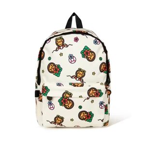 <span class=keywords><strong>Sac</strong></span> à <span class=keywords><strong>dos</strong></span> polyvalent 20L <span class=keywords><strong>BAPE</strong></span> BABY MILO Singe de dessin animé en polyester résistant aux éclaboussures pour garçons et filles, tendance et décontracté, idéal pour l'école et les activités transfrontalières - Product Image 2