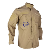 Veste et pantalon tactiques pour hommes, uniforme ACU de chasse kaki, ensemble de vêtements 2 pièces