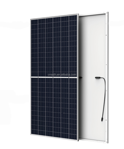 Panneaux solaires monocristallins bifaciaux demi-cellules en gros 350W 380W 400W 420W 450W 500W 550W pour usage domestique - Product Image 1