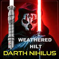 Pedang Cahaya Lord of Hunger Darth Nihilus, Produsen Pedang Cahaya Logam untuk Cosplay, Grosir, Smooth Swing, Koleksi, Toko Mainan