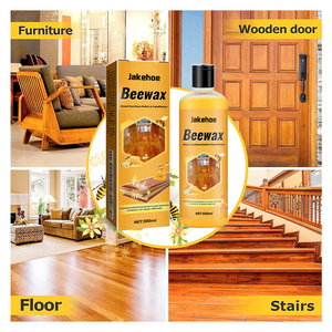 Jakehoe - Pulimento para Muebles de Madera con Cera de Abejas de 100 ml, Acondicionador para Eliminar Arañazos, Diluir la Dureza, Fortalecer y Abrillantar Pisos de Madera - Product Image 1