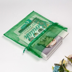 شعار مخصص الرباط الأخضر الحقيبة الكتب شبكة التعبئة والتغليف - Product Image 5