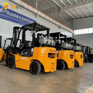 Chariot élévateur diesel robuste à double pneu avant 3, 5, 8, 10 tonnes - Prix des chariots élévateurs diesel - Product Image 1