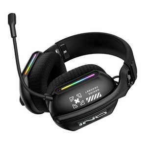 Auriculares Inalámbricos para Juegos Tri-Modo 2.4Ghz con RGB y <span class=keywords><strong>Dongle</strong></span> USB GT808 - Product Image 5