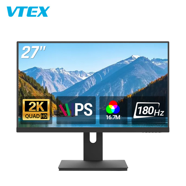 27 Inch Gaming Monitor IPS 180Hz Refresh Rate 1ms Response Time Built-in KVM Switch 90W Type-C Power Delivery 2K Gaming Monitor