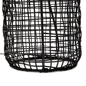 JLT-R12 Natural Rattan <strong>Bamboo</strong> Base <strong>Table</strong> <strong>Lamp</strong> for Restaurant Coffee Shop - Product Image 6