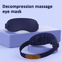 Healthpal ABS-Kunststoff Innen-Nanotechnologie Schönheits-Smart-Elektro-Musik-Augenmassagegerät mit Wärme und Luftkompression