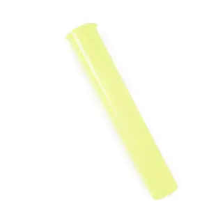 new Wholesale Low price Clear 109mm 116mm 120mm Child proof Blunt Plastic Joint Tubes Vials with Squeeze Pop Top in large stock