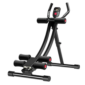 Treinadores abdominais fitness ab, máquina exercitadora abs dobrável, equipamento de fitness para treino em casa e academia, 6 unidades