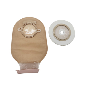 Bluenjoy nhà cung cấp túi colostomy Túi 2 pcs 60mm Cắt lỗ chứa chất thải Túi ISO cấp giấy chứng nhận nhà máy Win Đấu Thầu - Product Image 5