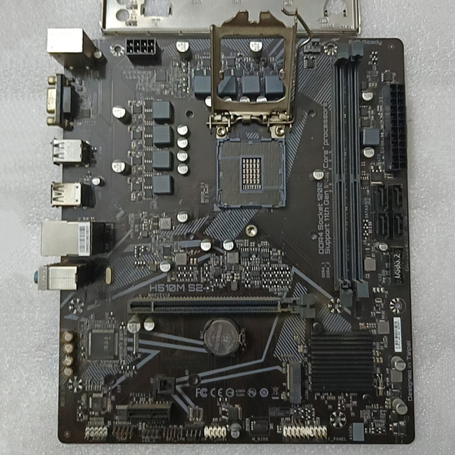 H510M S2 Used Motherboard LGA1200 DDR4 M.2 SATA 64GB Micro-ATX Desktop Gaming Motherboard