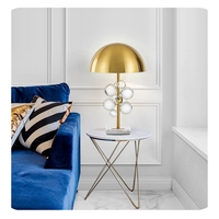 Nouvelle lampe à led Offre Spéciale métal doré Base en marbre de haute qualité Table moderne pour lampe de chambre