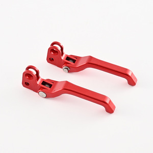 Ensemble de levier d'embrayage en aluminium doré pour moto, pièce de rechange durable usinée CNC, commande de guidon - Product Image 3