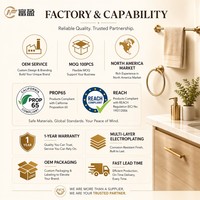 Gantungan Jubah Paduan Seng Gaya Industrial Lapisan Nikel Satin Desain Modern Pemasangan Mudah Tahan Lama Aksesori Kamar Mandi Hotel