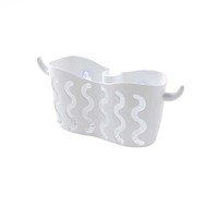 Étagère d'évier Caddy ventouse porte-savon éponge sans poinçon rangement panier suspendu robinet organisateur égouttoir pour la cuisine