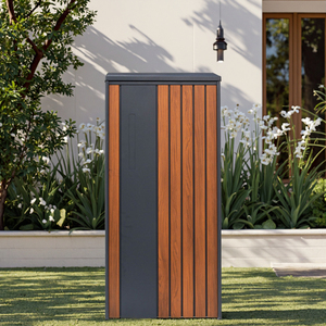 Boîte <span class=keywords><strong>aux</strong></span> <span class=keywords><strong>lettres</strong></span> extérieure autoportante en acier, étanche, avec serrure à clé, fente à <span class=keywords><strong>lettres</strong></span> et fonctions antivol pour <span class=keywords><strong>la</strong></span> <span class=keywords><strong>poste</strong></span> - Product Image 5