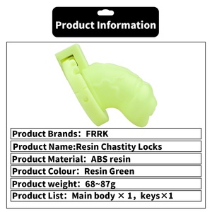 Jaula de Castidad con Bloqueo Frontal e Inserción Trasera, con Tapón Anal y Catéter, Juguete SM de Castidad Masculina, Venta al por Mayor - Product Image 2