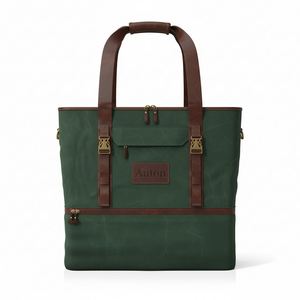 Bolsa de Playa 2 en 1 Personalizada con Compartimento Refrigerante Aislado, Poliéster Impermeable, Plegable - Product Image 5