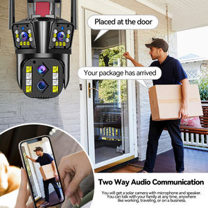 Difang 16MP 10x Zoom Outdoor Wasserdichte Sicherheits-WLAN-Kamera, Farbige Nachtsicht, KI-Auto-Tracking Überwachungskamera zum Verbinden mit dem Telefon - Product Image 4