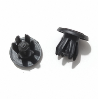 Clips de fixation à vis pour pare-chocs de voiture, en nylon noir, système d'expansion, 10 mm, pour garnitures de pare-chocs et panneaux de calandre, fixation facile et sécurisée