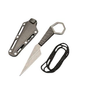 มีดพกพาคุณภาพสูง Green Edge Tactical EDC สแตนเลส ด้ามพลาสติก รุ่น SS185 ความหนา 2.0 มม. รับผลิตตามแบบ DIY OEM 1 - Product Image 1